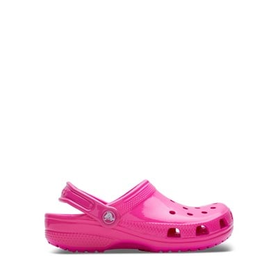 Crocs Toddler Classic Neon Highlighter Clog Pink Crush C6