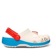 Hello Kitty Classic Clogs in White/Red/Blue