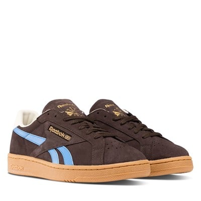 Men's Club C Grounds UK Sneakers in Brown/Blue/Gum Alternate View