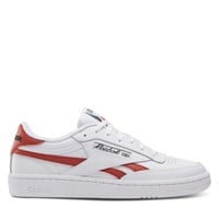 Women's Club C Revenge Sneakers in White/Red