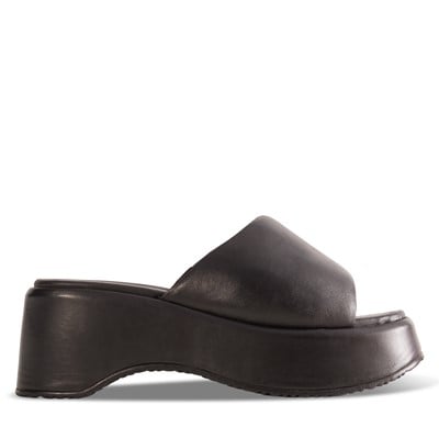 Women's Victoria Platform Sandals in Black