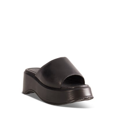 Women's Victoria Platform Sandals in Black Alternate View