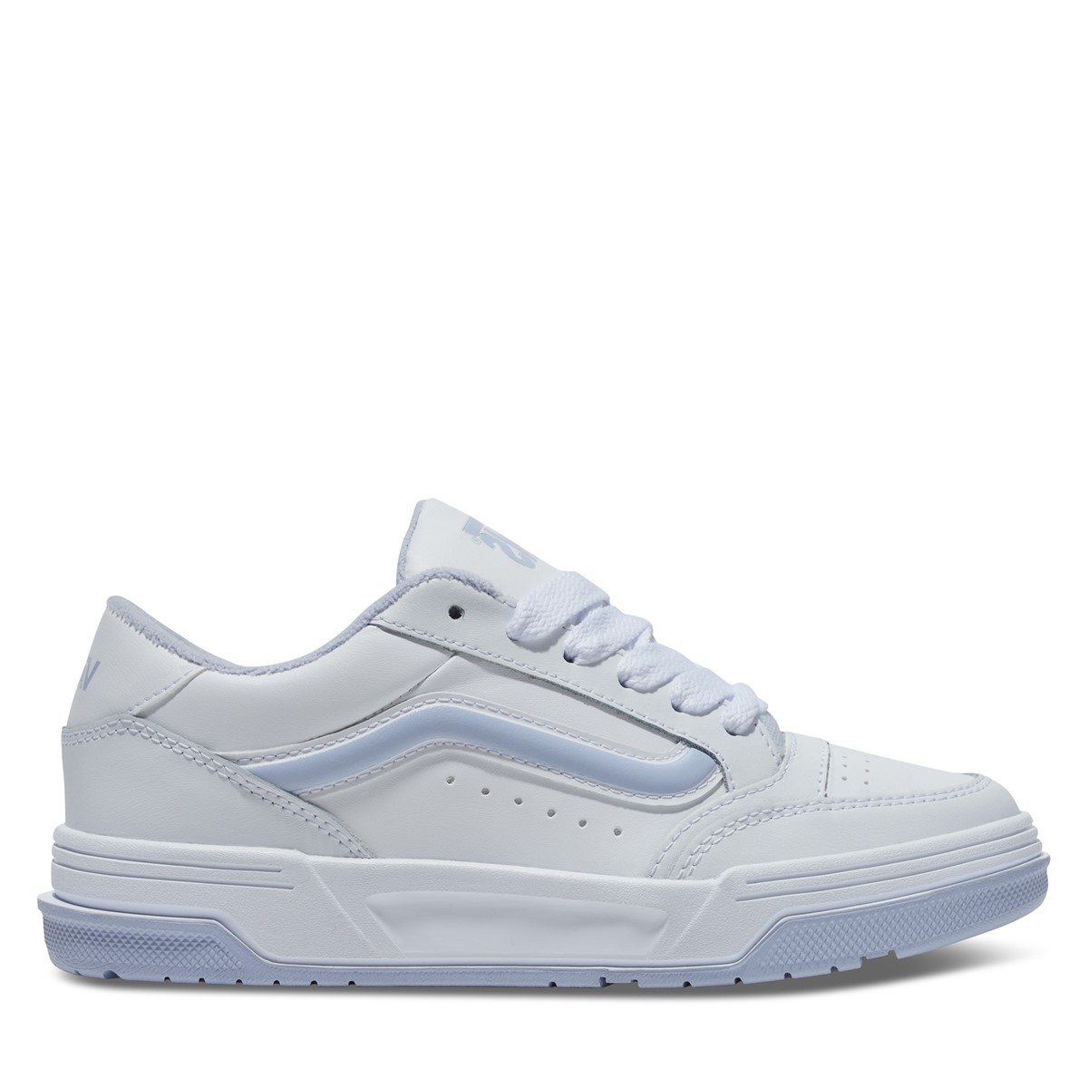 Women's Hylane Sneakers in White/Blue | Little Burgundy