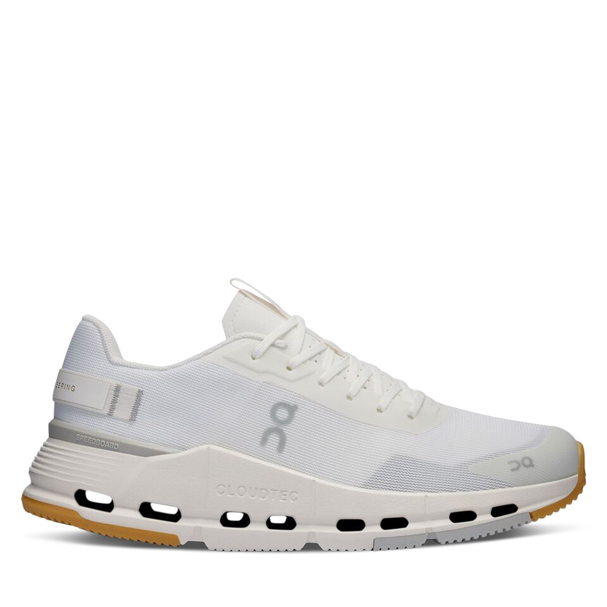 Men's Cloudnova Form 2 Athletic Sneakers in White | Little Burgundy