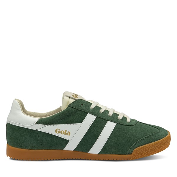 Gola Men's Elan Sneakers Green, Suede