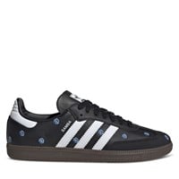 Women's Samba OG Floral Embroidery Sneakers in Black/White