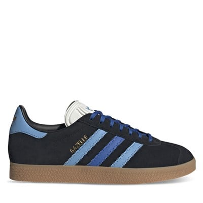 Women's Gazelle Sneakers in Black/Blue