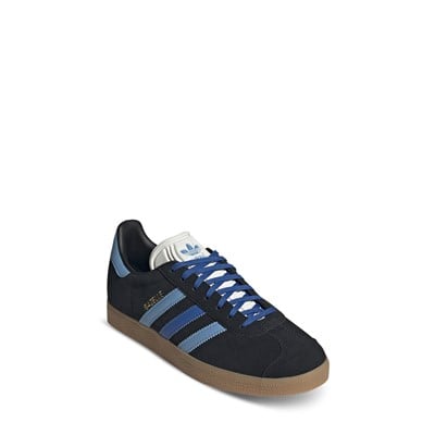 Women's Gazelle Sneakers in Black/Blue Alternate View