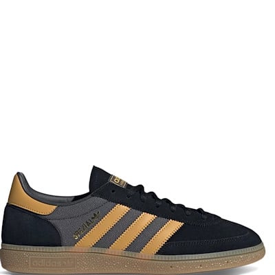 Men's Handball Spezial Sneakers in Black/Yellow/Grey