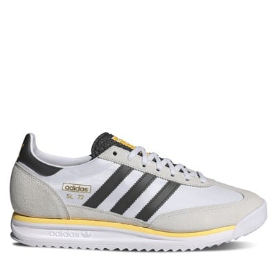 Men's SL72 RS Sneakers in White/Black/Yellow