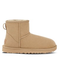 Bottes Classic Mini II beige clair pour femmes