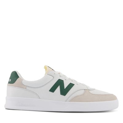 Men's CT300 Sneakers in White/Green