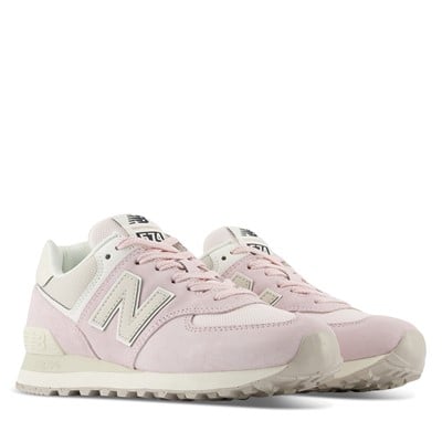 Women's 574 Sneakers in Pink/Ivory Alternate View