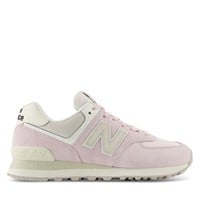 Women's 574 Sneakers in Pink/Ivory