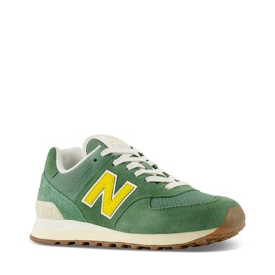 Women's 574 Sneakers in Green/Yellow Alternate View