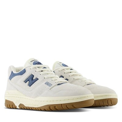 Women's BB550 Sneakers in White/Blue/Chalk Alternate View