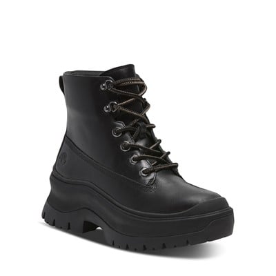 Women's Roxie Lane Mid Lace-Up Boots in Black Alternate View