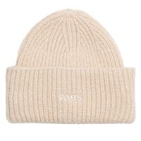 Densmore Wide Cuff Beanie in Beige