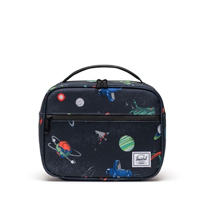 Kids' Pop Quiz Lunch Bag in Navy/Green/Orange