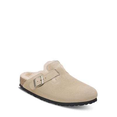 Alternate view of Women's Boston Shearling Clogs in Taupe