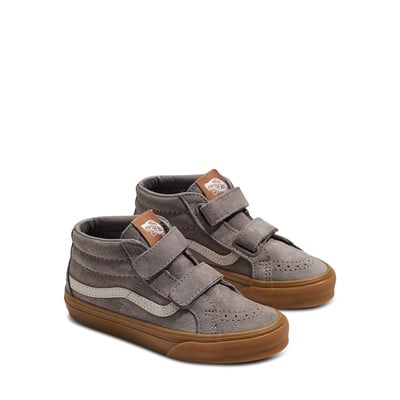 Baskets SK8-Mid Reissue V grises et gomme pour jeunes enfants Alternate View