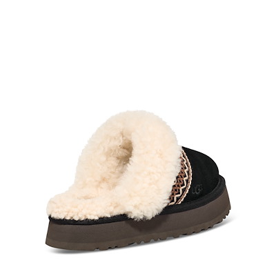 Women's Disquette Atherson Platform Slippers in Black | Little