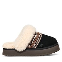 Women's Disquette Atherson Platform Slippers in Black