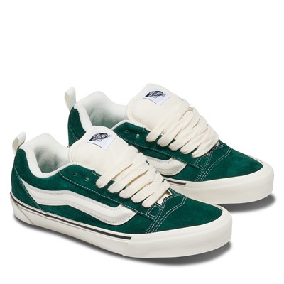 Alternate view of Men's Knu Skool Sneakers in Green/White