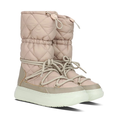 Women's Gravita Tall Winter Boots in Beige Alternate View