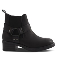 Women's Tessa Heeled Boots in Black