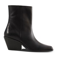 Women's Amelie Heeled Boots in Black