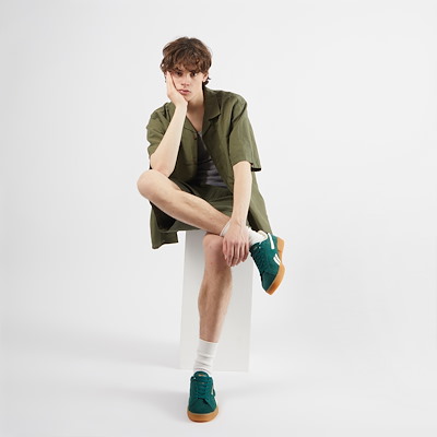Alternate view of Men's Club C Grounds UK Sneakers in Green/White