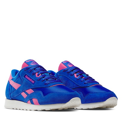 Alternate view of Women's Classic Nylon Sneakers in Blue/Pink