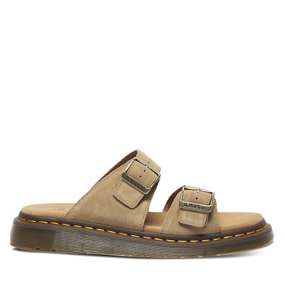 Josef Slide Sandals in Savannah Tan