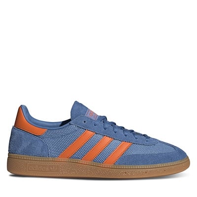 Baskets Handball Spezial bleues et oranges pour hommes