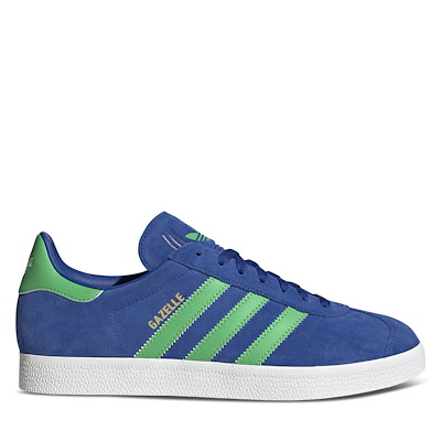 Baskets Gazelle bleues et vertes pour hommes