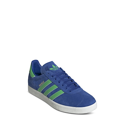 Alternate view of Men's Gazelle Sneakers in Blue/Green