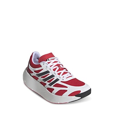 Men's Adizero Aruku Sneakers in White/Red Alternate View