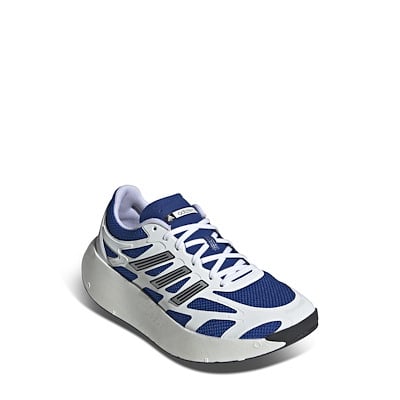 Men's Adizero Aruku Sneakers in White/Blue Alternate View