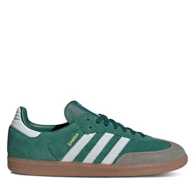 Samba OG Sneakers in Green/White/Gum