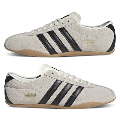 Women's Tokyo OG Sneakers in Cream/Black | Little Burgundy