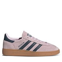 Baskets Handball Spezial roses et bleu marine pour femmes