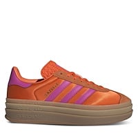 Women's Gazelle Bold Platform Sneakers in Orange/Pink