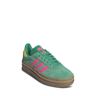Alternate view of Baskets Gazelle Bold vertes, roses et jaunes pour femmes