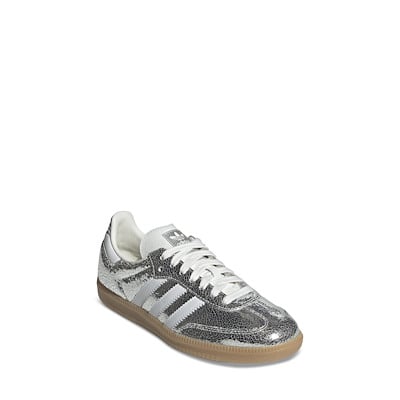 Women's Samba OG Sneakers in Metallic Silver Alternate View