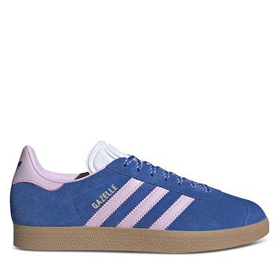 Women's Gazelle Sneakers in Blue/Pink