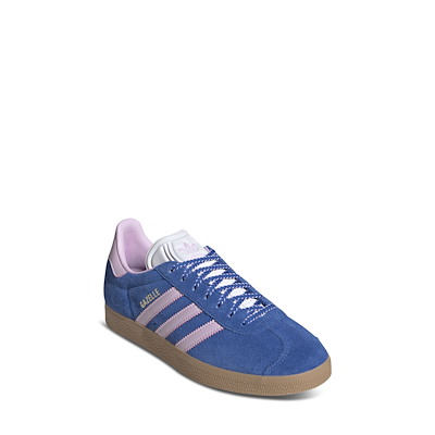 Women's Gazelle Sneakers in Blue/Pink Alternate View