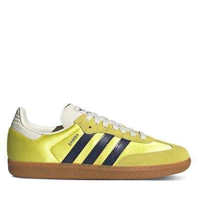 Women's Samba OG Sneakers in Bright Yellow/Black