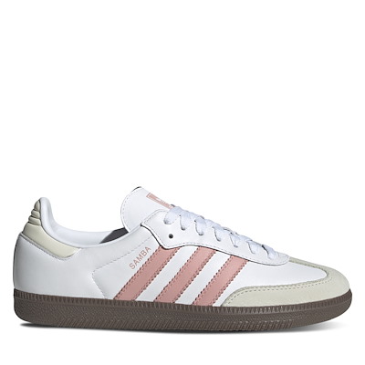Women's Samba OG Sneakers in White/Pink
