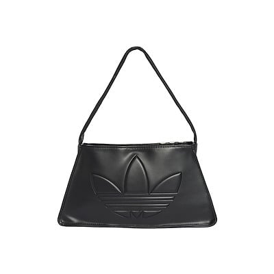 Trefoil Shoulder Bag in Black